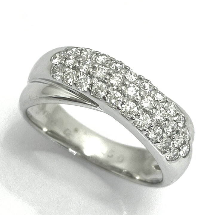 楽天市場】Ponte Vecchio / ポンテヴェキオ パヴェ ダイヤリング K18WG  