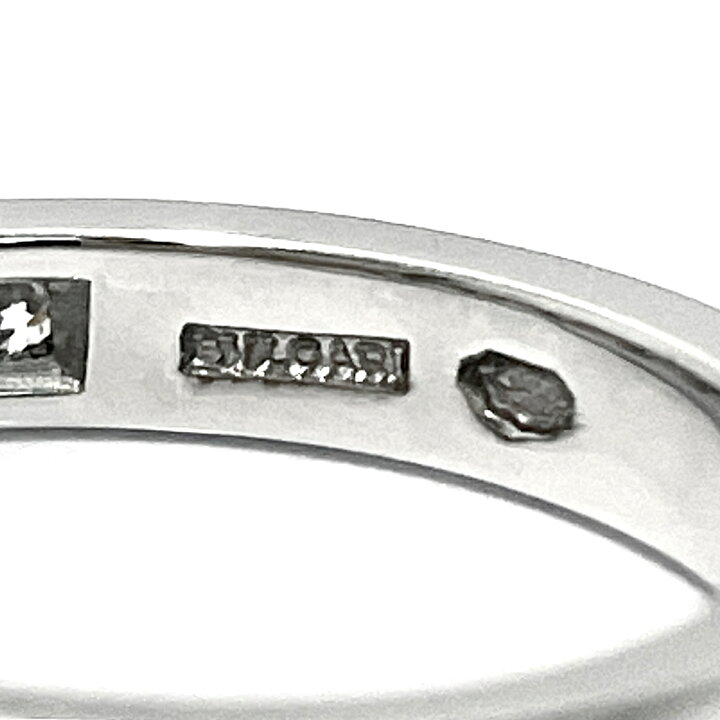 楽天市場】BVLGARI/ ブルガリ マリーミー 5P ダイヤリング Pt950 9号  