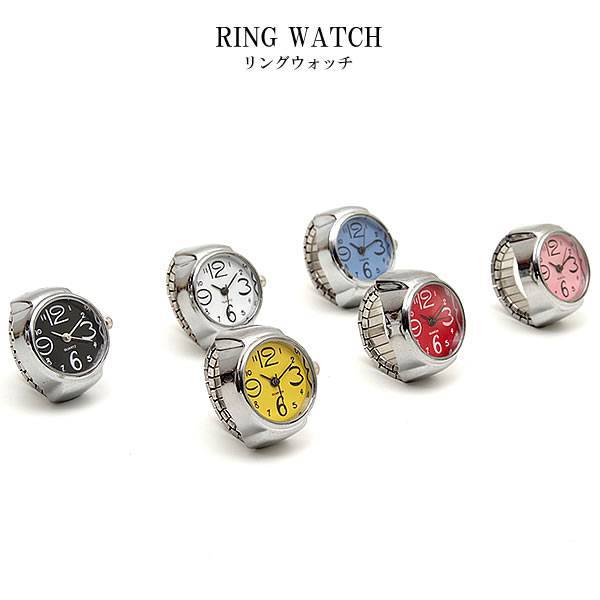 【楽天市場】時計 指輪 型 リング ウォッチ フリーサイズ メンズ レディース 男性 女性 兼用 おしゃれ ユニーク 面白い : グランディオス