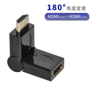 HDMI  A_v^ pxύX L^ ] z P[u ^CvA ϊA_v^[ 180° ^