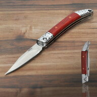 ポケットナイフ 折り畳み 折りたたみ 小型 ミニ ナイフ おしゃれ 木製 ハンドル 携帯 キャンプ アウトドア