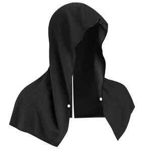 冷感 フード 冷却 クール タオル 冷たい 熱中症対策 ひんやり 濡らすだけ 夏 暑さ 対策 アウトドア スポーツ 男女兼用