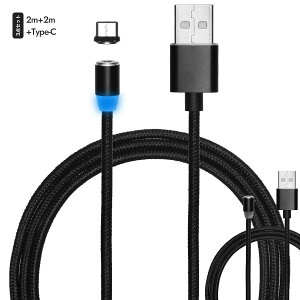 i3_ZbgjX}z [dP[u }Olbg  Type-C microUSB ЖʃCgjO } 1m 2m LED  Android ^CvC AhCh X}[gtH