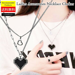 [�������� ���[����] �l�b�N���X 2�{�Z�b�g �n�[�g �V���o�[ �� 3WAY �d�˕t�� ��d 2�A �`�F�[�� ���f�B�[�X �A�N�Z�T���[ ����� �� ������ ��i �V���v�� �t�F�~�j�� �K�[���[ �J�W���A�� 