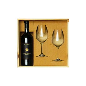 プラネタ サンタチェリア グラスセット 化粧箱入り 2013 1500ml マグナムボトル 赤ワイン イタリア (z02-6476)