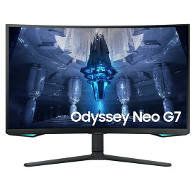 【税込送料無料】 SAMSUNG サムスン Odyssey Neo G7 S32BG750 32インチ 4K(3840×2160) 165Hz Mini-LED 2000nit VA液晶パネル Quantum HDR 2000 PlayStation 5 Xbox Series X/S