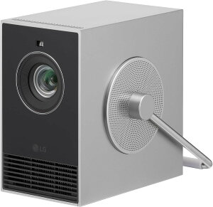 yōz LG CineBeam Qube HU710PB 4K Screen 50~ 120" Netflix OTT 1.4Kg RGB Laser 500 ANSI ysAiz