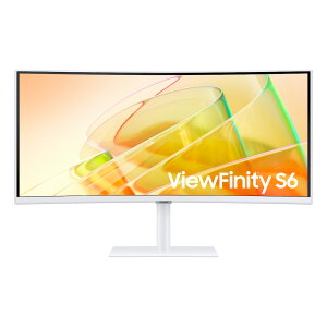 �y�ō����������z SAMSUNG �T���X�� ViewFinity S6 S65TC S34C650 UWQHD (3440 x 1440) 100Hz 34�C���` �E���g�����C�h �J�[�u�h ���j�^�[ �y���s�A���i�z