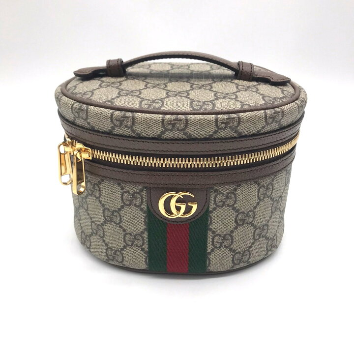 楽天市場】GUCCI グッチ オフディア バニティバッグ 627463 ゴールド 