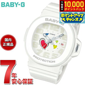 �y���I�ōő�10000pt�o�b�N�I25������I�zBABY-G �J�V�I �x�r�[G ���f�B�[�X �r���v BGA-10-7AJF PLAYFUL HEARTS SERIES �z���C�g�y2025 �V��z