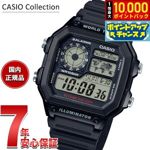 �y���I�ōő�10000pt�o�b�N�I5/10����I�z�J�V�I �R���N�V���� CASIO Collection STANDARD �f�W�^�� �r���v �����Y AE-1200WH-1AJH �X�^���_�[�h