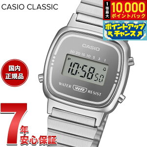 �y���I�ōő�10000pt�o�b�N�I5/10����I�z�J�V�I �R���N�V���� CASIO Collection �f�W�^�� �r���v ���f�B�[�X LA670WES-7AJF �V���o�[�y2026 �V��z