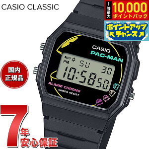 �y�G���g���[�Ń|�C���g+2�{�I5��20���I�z�J�V�I �N���V�b�N CASIO CLASSIC �p�b�N�}�� �R���{ �f�W�^�� �r���v F-91WPC-1AJR PAC-MAN