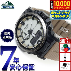 �y�G���g���[�Ń|�C���g+2�{�I�{������I�z�y�I�ׂ�m�x���e�B�[�t���z�J�V�I �v���g���b�N CASIO PRO TREK �d�g �\�[���[ �r���v �����Y Climber Line PRW-61LD-5JF