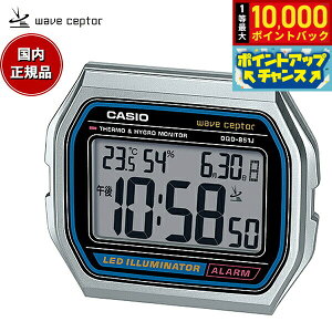 �y9/20����I���I�ōő�1���|�C���g�o�b�N�z�J�V�I �E�F�[�u�Z�v�^�[ CASIO wave ceptor �f�W�^�� �d�g �ڊo�܂����v DQD-851J-8JF �N���b�N �u���v