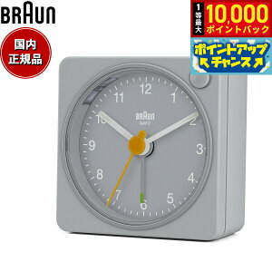 yIōő10000ptobNI11/1IzBRAUN uE A[NbN BC02XG AiO ڊo܂v uv Alarm Clock 57mm O[