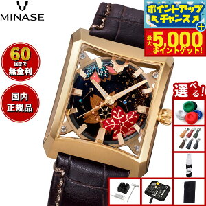 yX|Cgő46{I1118Izy60񕪊萔Iz~iZ MINASE rv  JAPAN ART COLLECTION URUSHI  `G` FIVE WINDOWS Mid size  U[f 18KCG[S[h VM07-L