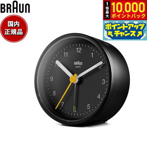 yIōő10000ptobNI11/18IzBRAUN uE A[NbN BC12B AiO ڊo܂v uv Classic Alarm Clock 75mm ubN