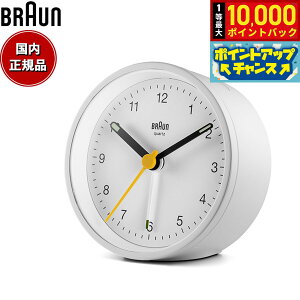 yIōő10000ptobNI11/18IzBRAUN uE A[NbN BC12W AiO ڊo܂v uv Classic Alarm Clock 75mm zCg