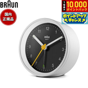 yIōő10000ptobNI11/18IzBRAUN uE A[NbN BC12WB AiO ڊo܂v uv Classic Alarm Clock 75mm zCg ubN