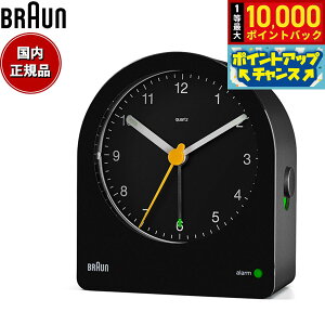 yIōő10000ptobNI11/18IzBRAUN uE A[NbN BC22B AiO ڊo܂v uv Alarm Clock 78mm ubN