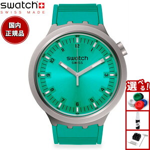swatch XEHb` rv Y fB[X rbO{[h ACj[ BIG BOLD IRONY AQUA SHIMMER SB07S100
