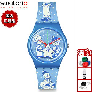 swatch XEHb` U Vv\Y R{f The Simpsons TIDINGS OF JOY SO28Z126 rv Y fB[X