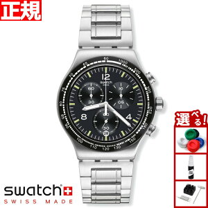 swatch XEHb` rv Y j[ACj[ Nm iCg tCg New Irony Chrono NIGHT FLIGHT NmOt YVS444GC