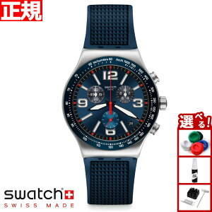 swatch XEHb` rv Y j[ACj[ Nm u[ Obh New Irony Chrono BLUE GRID NmOt YVS454