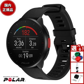 【13日10時〜ポイントさらに+4倍！店内ポイント最大46倍！】ポラール POLAR PACER スマートウォッチ GPS 心拍 トレーニング ランニング マラソン 腕時計 ぺーサー ナイトブラック S-L 900102174 日本正規品