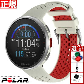 【13日10時〜ポイントさらに+4倍！店内ポイント最大46倍！】ポラール POLAR PACER PRO スマートウォッチ GPS 心拍 トレーニング ランニング マラソン 腕時計 ぺーサープロ ホワイトレッド S-L 900102180 日本正規品