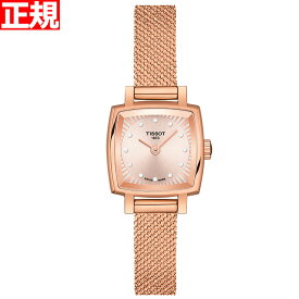 【店内ポイント最大59倍！マラソン限定！】ティソ TISSOT 腕時計 レディース ラブリー スクエア LOVELY SQUARE T058.109.33.456.00