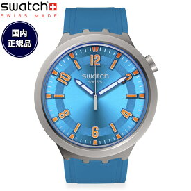 swatch スウォッチ ビッグボールド BIG BOLD BLUE IN THE WORKS 腕時計 メンズ レディース SB07S115【2024 新作】