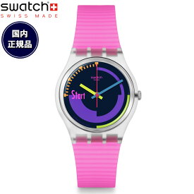swatch スウォッチ オリジナルズ ORIGINALS SWATCH NEON PINK PODIUM 腕時計 メンズ レディース SO28K111【2024 新作】