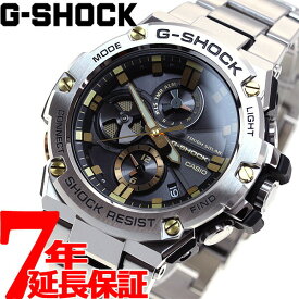 【店内ポイント最大47倍！4月18日！】G-SHOCK G-STEEL カシオ Gショック Gスチール CASIO ソーラー 腕時計 メンズ タフソーラー GST-B100D-1A9JF