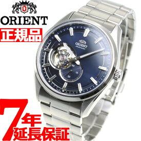 【店内ポイント最大61倍！スーパーSALE！】オリエント 腕時計 メンズ 自動巻き 機械式 ORIENT コンテンポラリー CONTEMPORARY セミスケルトン RN-AR0002L