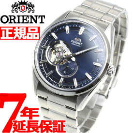 【店内ポイント最大47倍！4月18日！】オリエント 腕時計 メンズ 自動巻き 機械式 ORIENT コンテンポラリー CONTEMPORARY セミスケルトン RN-AR0002L