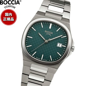 【店内ポイント最大61倍！本日限定！】ボッチア チタニウム BOCCIA TITANIUM 腕時計 メンズ Slim Collection 3657-03