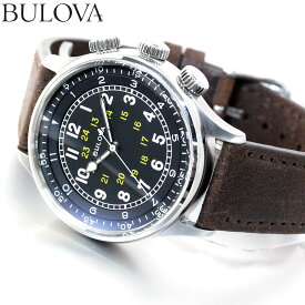 【店内ポイント最大65倍！マラソン限定！】ブローバ BULOVA 腕時計 メンズ 自動巻き メカニカル ミリタリー Military 96A245