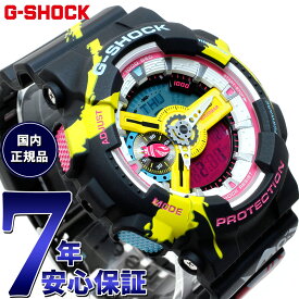 【店内ポイント最大44倍！4月20日！】G-SHOCK カシオ Gショック CASIO LEAGUE OF LEGENDS コラボ 限定 GA-110LL-1AJR 腕時計 リーグ・オブ・レジェンド ジンクス スーパーメガデスロケット モチーフ