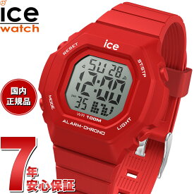【店内ポイント最大59倍！マラソン限定！】アイスウォッチ ICE-WATCH 腕時計 メンズ レディース アイスデジット ウルトラ ICE digit ultra レッド 022099