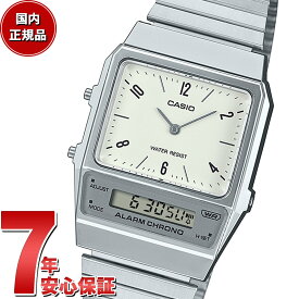 【店内ポイント最大38倍！本日限定！】カシオ CASIO CLASSIC 限定モデル 腕時計 AQ-800E-7A2JF レトロモダン 角型フォルム【2024 新作】