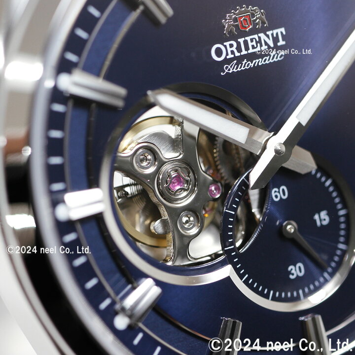 シルバー】ORIENT オリエント 時計 自動巻き 機械式 オートマティック 