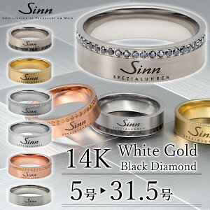 y60񕪊萔IzSinn Ring W O w zCgS[hK14 ubN_Ch0.184ct wACdグ F20506/60H15K14WGH