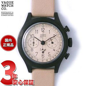 �y�X���|�C���g�ő�54�{�I�{������I�z���@�[�O�E�H�b�` VAGUE WATCH Co. �r���v 2EYES�i�c�[�A�C�Y�j �N���m�O���t 2C-L-001