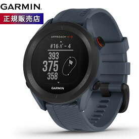 ガーミン GARMIN スマートウォッチ Approach S12 Granite Blue アプローチ S12 グラナイトブルー ゴルフ GPS ウェアラブル 腕時計 メンズ レディース 010-02472-21