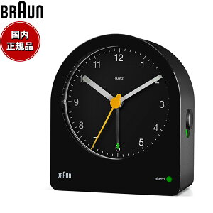 yX|Cgő43{I{IzBRAUN uE A[NbN BC22B AiO ڊo܂v uv Alarm Clock 78mm ubN