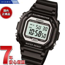 【店内ポイント最大61倍！本日限定！】スタンダード STANDARD カシオ CASIO オンライン限定モデル デジタル 腕時計 F-108WHC-1AJF ブラック