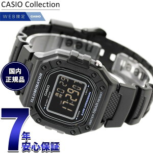 �y�X���|�C���g�ő�43�{�I8��18���I�z�J�V�I �R���N�V���� CASIO Collection �I�����C�����胂�f�� �f�W�^�� �r���v W-218H-1BJF