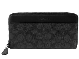 【コーチ箱 紙袋付き ギフト包装無料】コーチ 財布 COACH メンズ 長財布 シグネチャー ファスナー長財布 CY-405 QBMI5 58112【新作人気モデル】 コ−チ財布 COACH財布 【コ−チ サイフ】【楽ギフ_包装】【送料無料】
